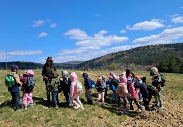 Skrzaty w Ośrodku Edukacji Leśnej ,,Ecopark Radocyna”