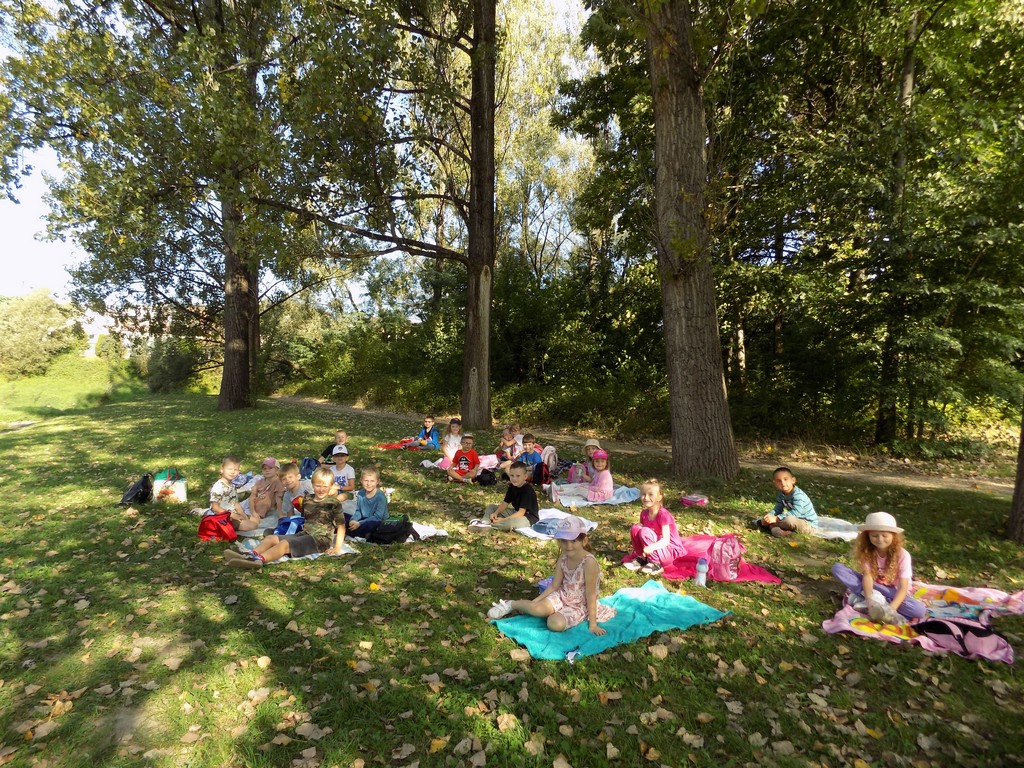 Zajęcia plenerowe ,,Sprytnych Skrzatów''